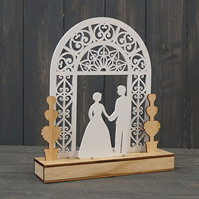 Wooden Wedding Scene detail page